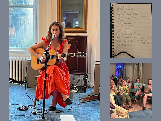 Oswego Couple Host Nashville Singer Michaela Anne for House Concert