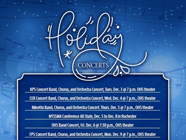 OCSD Announces 2019 Holiday Concert Schedule