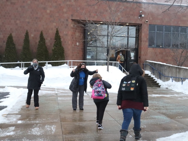 OMS Students Successfully Return In-Person Via Hybrid Model