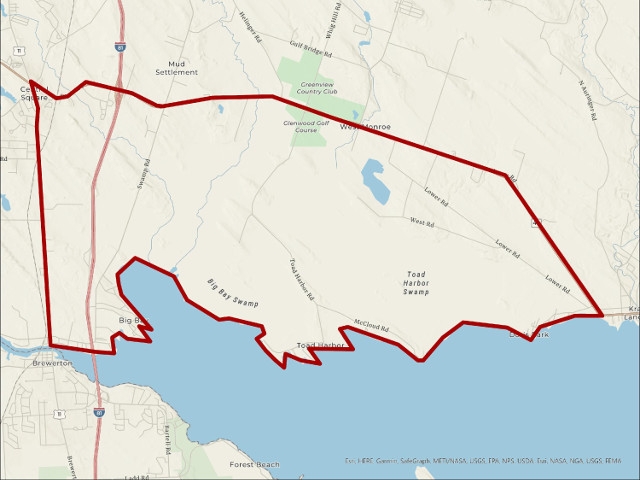 Aerial Spraying of Toad Harbor Swamp Area on Aug 24th Completed