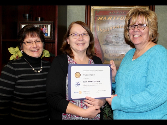 Eastern Shore Associates’ Seguin Earns Rotary’s Paul Harris Fellow Award