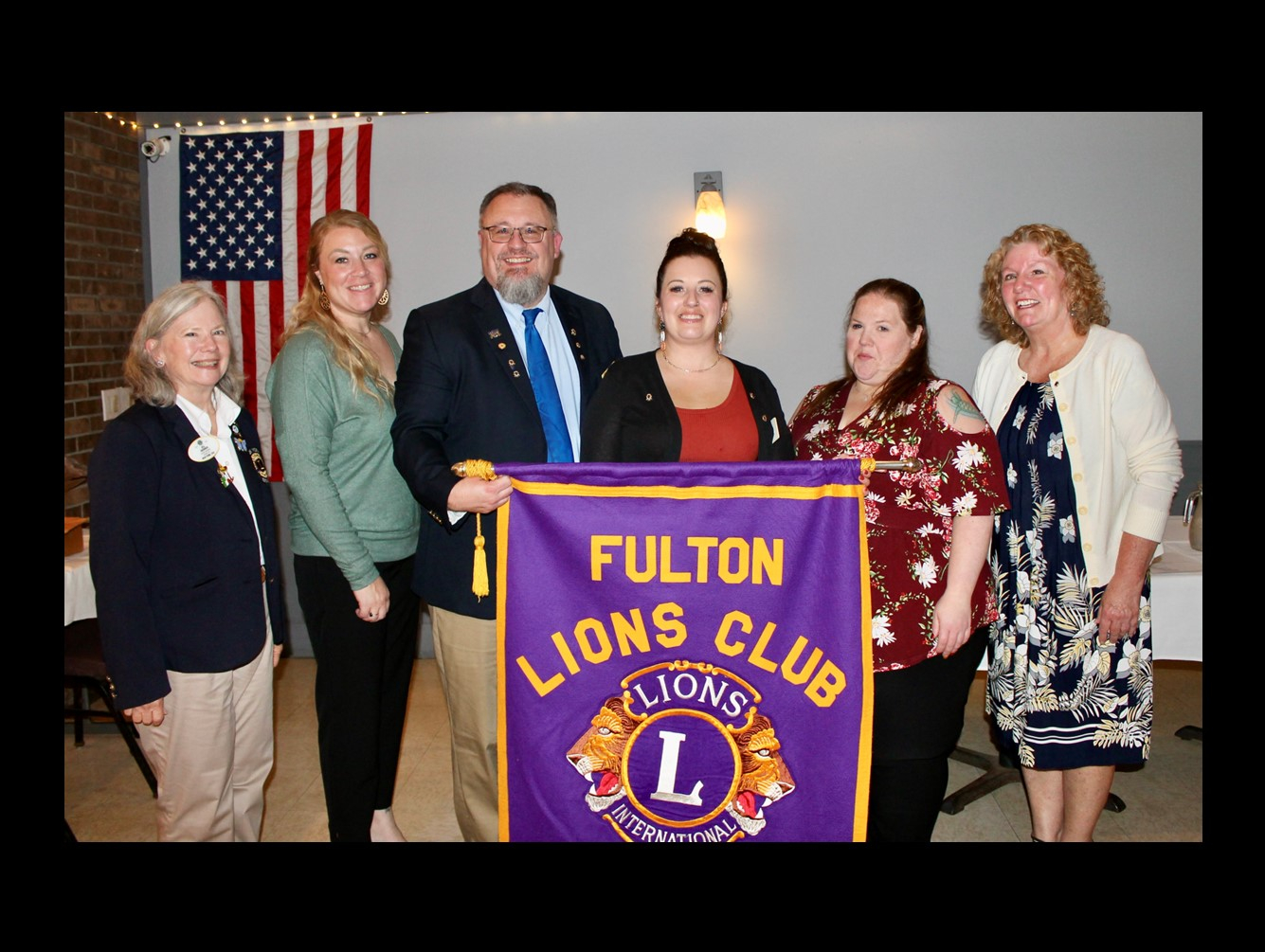 District Governor Inducts 3 at Fulton Lions Meeting