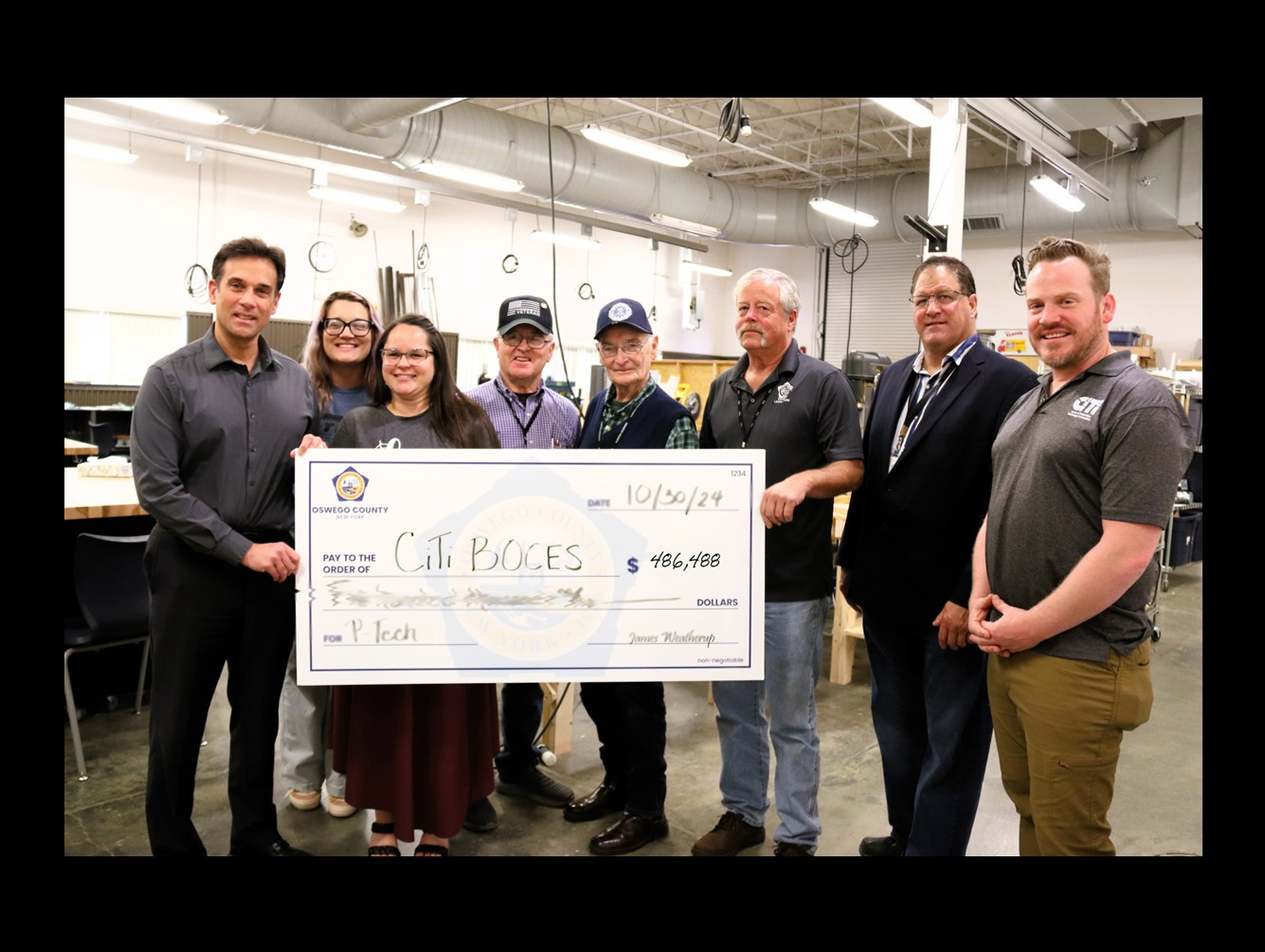 Oswego County Legislature Awards Funding for CiTi BOCES Manufacturing &amp; Automation Lab