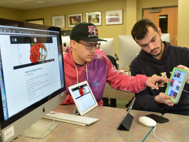 Cross-Campus Creativity Inspires App for Multimedia Magazine