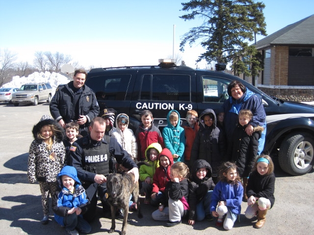KPS Kindergarteners and Police Meet