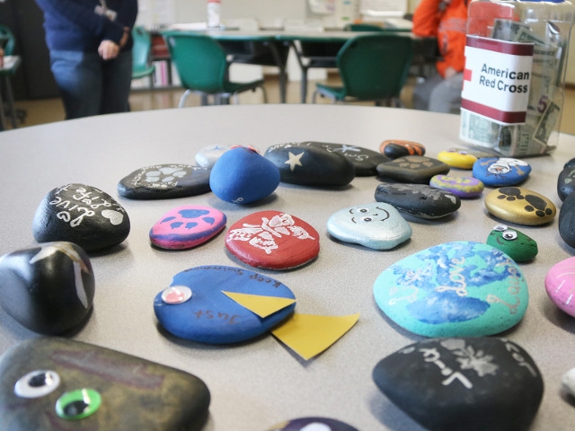 Kindness Rocks Project Serves as Fundraiser for American Red Cross