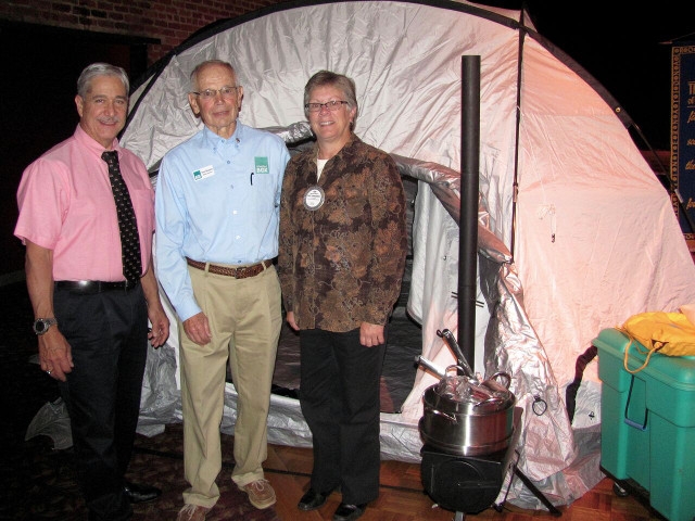 'Shelter Box' Presented By Tom Deuson At Oswego Rotary