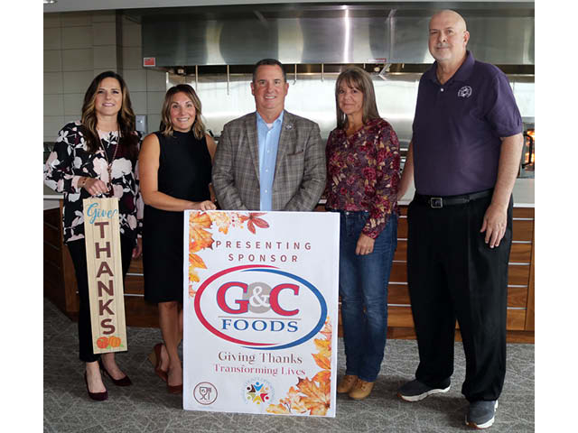G&amp;C Foods to present Oswego County Opportunities Giving Thanks Event