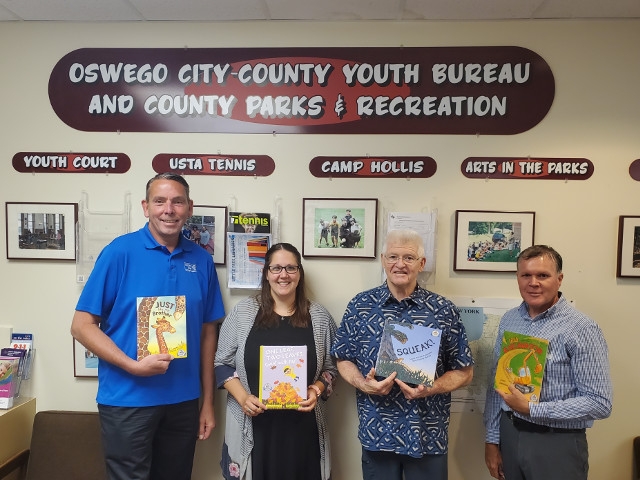 Oswego City-County Youth Bureau Awards $1000 Grant to ‘Imagination Library’