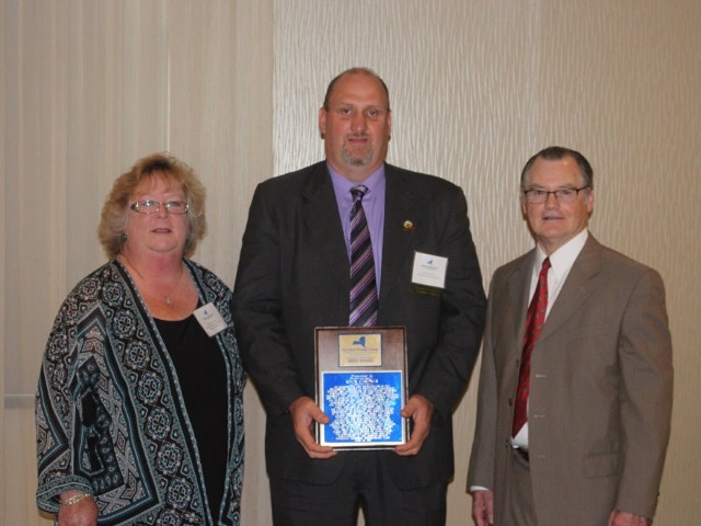 Operation Oswego County Presents Award to Kevin Gardner