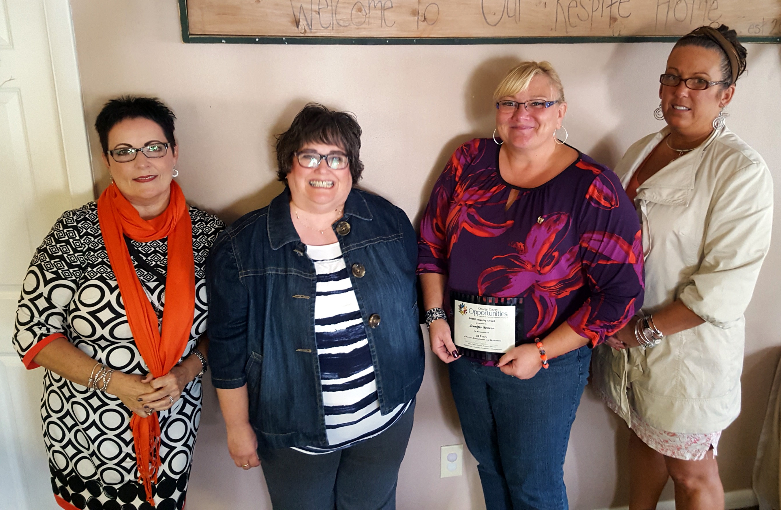 OCO Presents December 2016 25-Year Longevity Award
