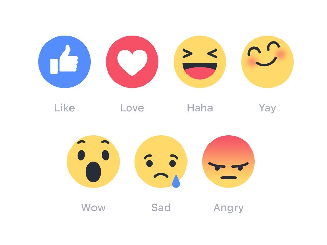 'REACTIONS' Hit Facebook, Do You Like or Love Them?