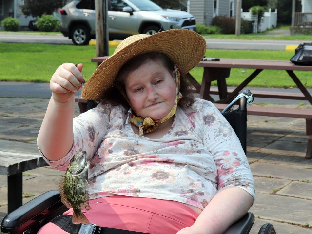 Morningstar Residents Enjoy Afternoon of 'Catch-And-Release' Fishing