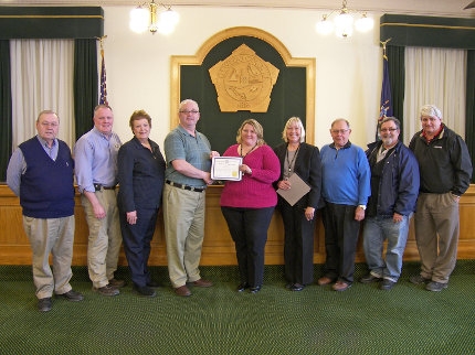 Melissa Turner celebrates 20 years of service with Oswego County