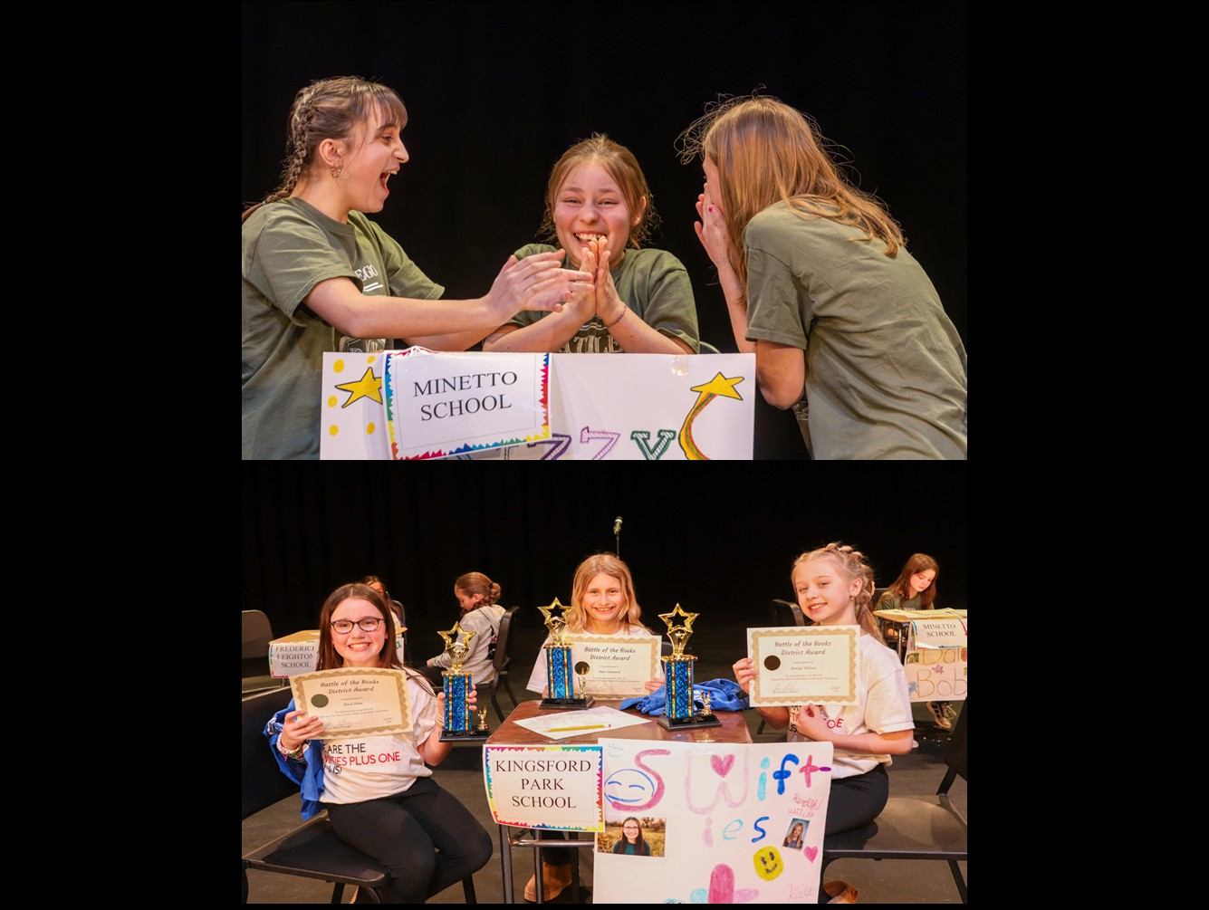 Teams from KPS, Minetto Advance in Battle of the Books Competition