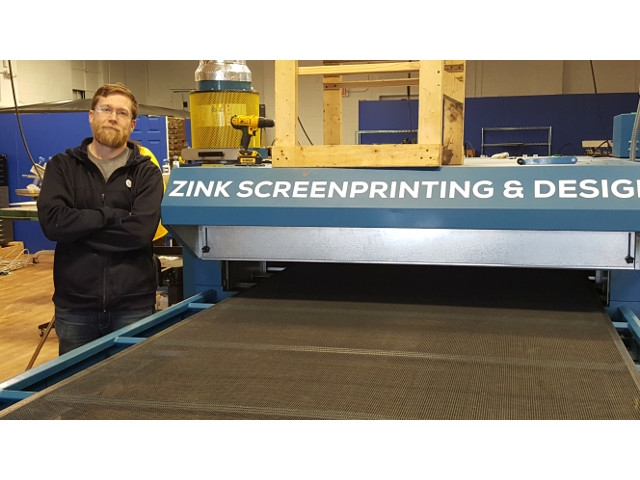 Zink Screenprinting &amp; Design Finds New Location and Expansion for 2017