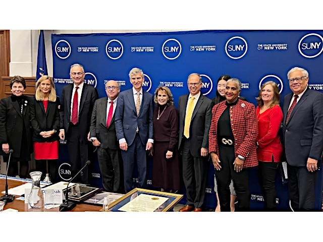 SUNY Board of Trustees Adopts Resolution Honoring Deborah F. Stanley as President Emeritus of SUNY Oswego