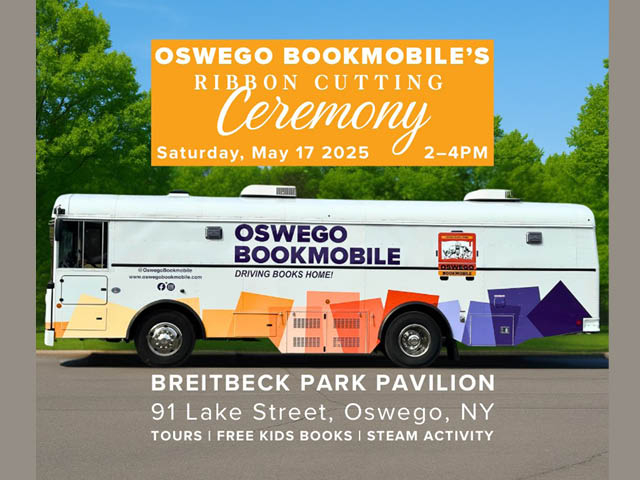 Oswego Bookmobile to Host Ribbon-Cutting Ceremony for New Bus