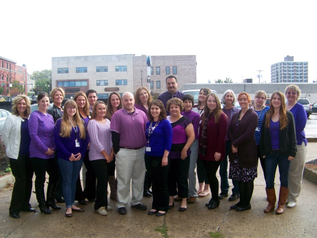 Oswego County Opportunties Recognizes “Wear Purple Day”