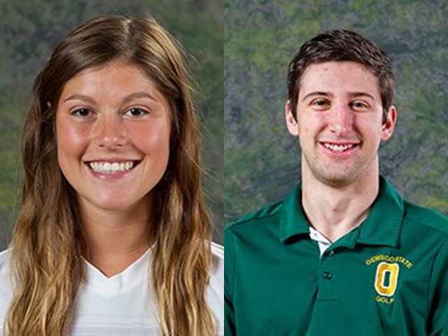 Geyer, Hiris Recognized at Honors Convocation