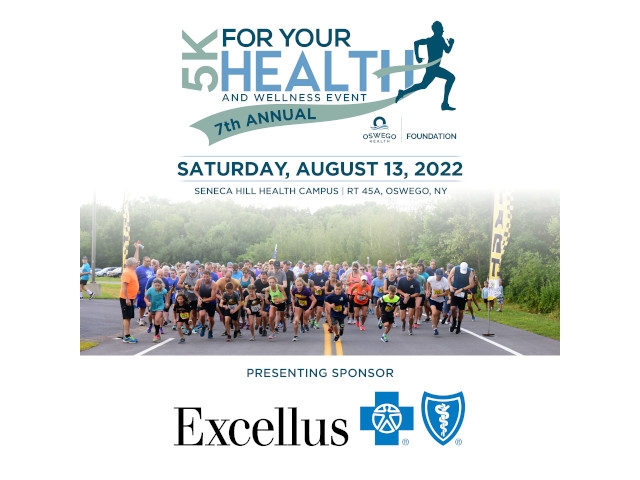 Oswego Health Foundation Announces "For Your Health 5K" and Wellness Event