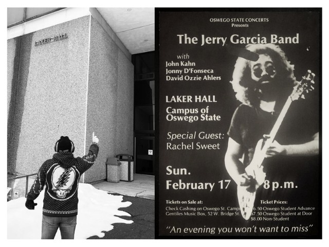Jerry Garcia Band Creates Lake Effect Sound at SUNY Oswego – Circa 1980