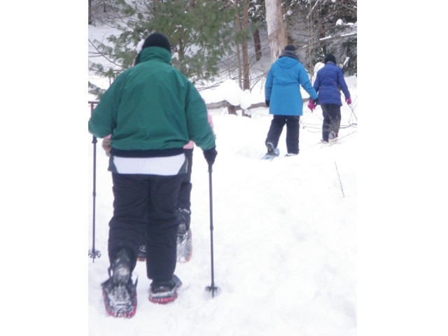 Amboy 4-H Ed Center Continues Snowshoe Programs into March