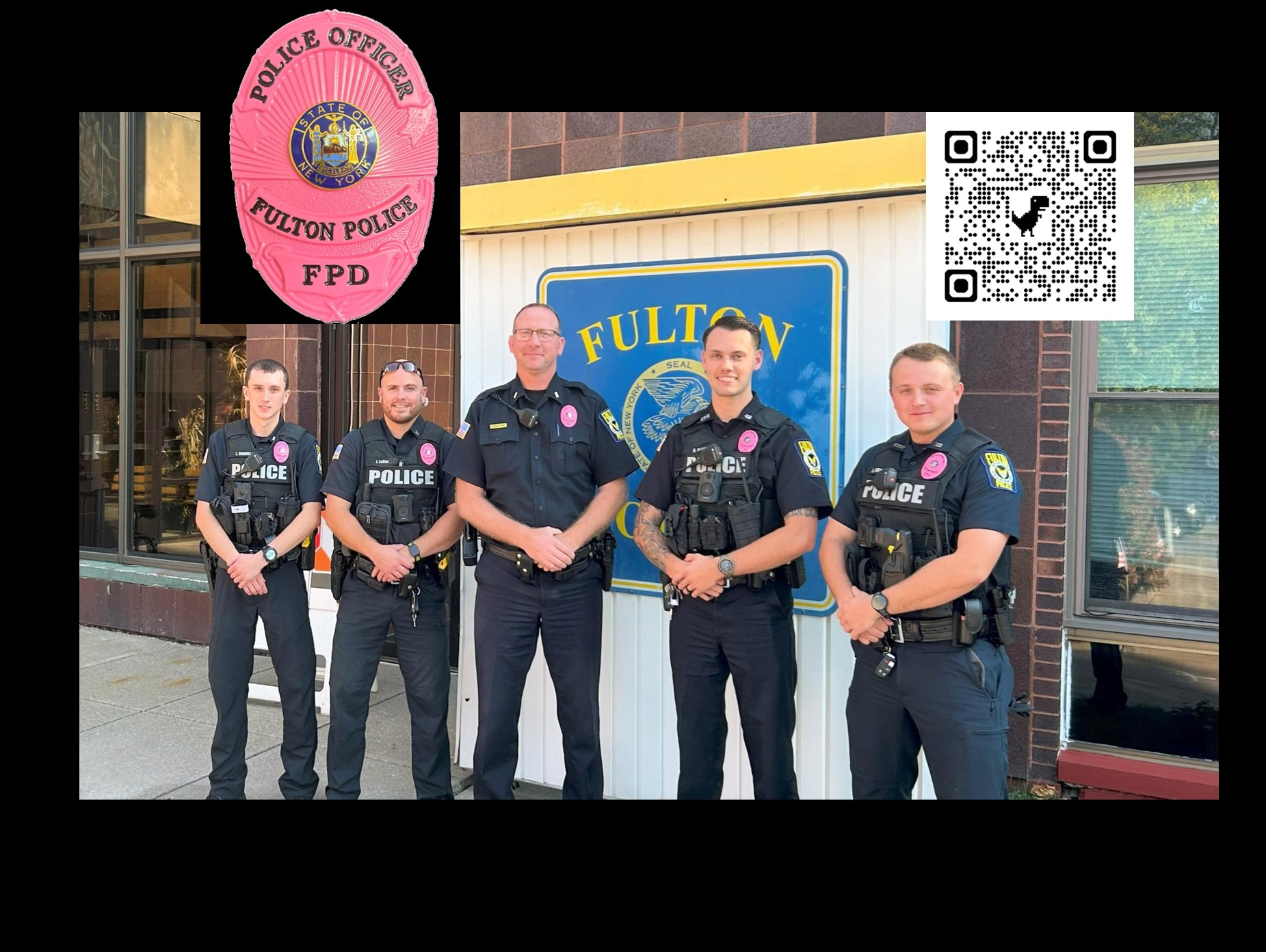 Fulton Police Department and Benevolent Association Go Pink for Breast Cancer Awareness Month