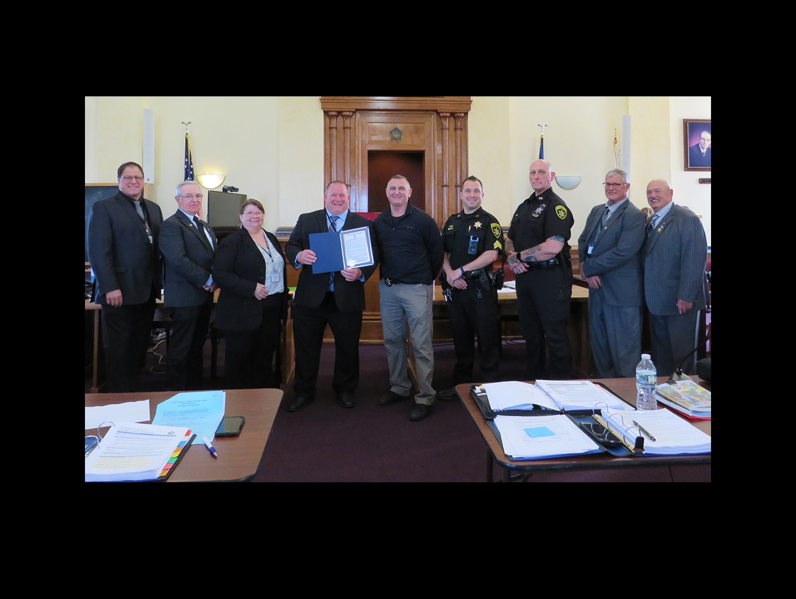 Oswego County Recognizes Law Enforcement at May Meeting