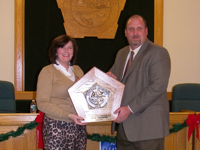Tressider Honored for Service by Legislature