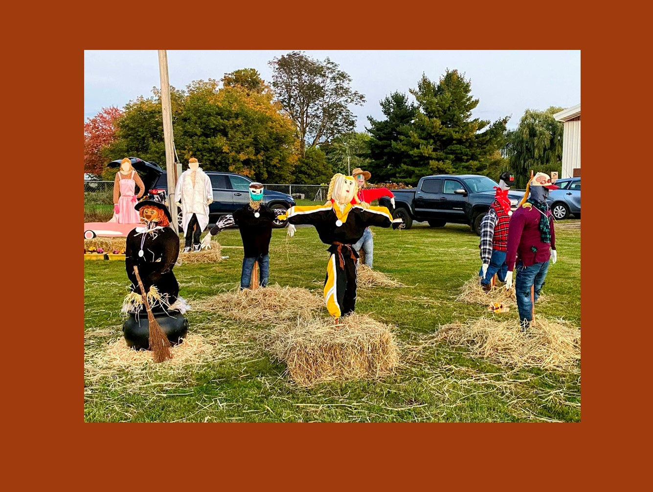 Scarecrow Contest at the Family Fall Festival