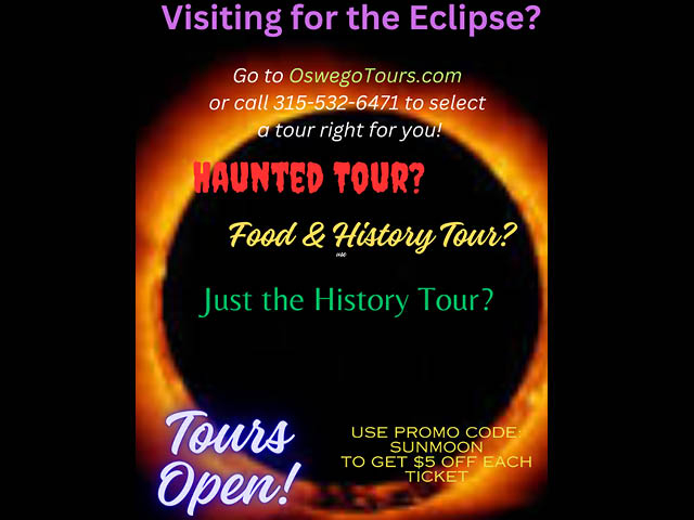 Tour the Unique Side of Oswego over Eclipse Weekend