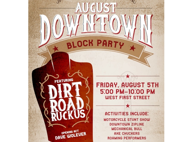 Mayor Barlow Announces 2nd Downtown Block Party on Friday, August 5th