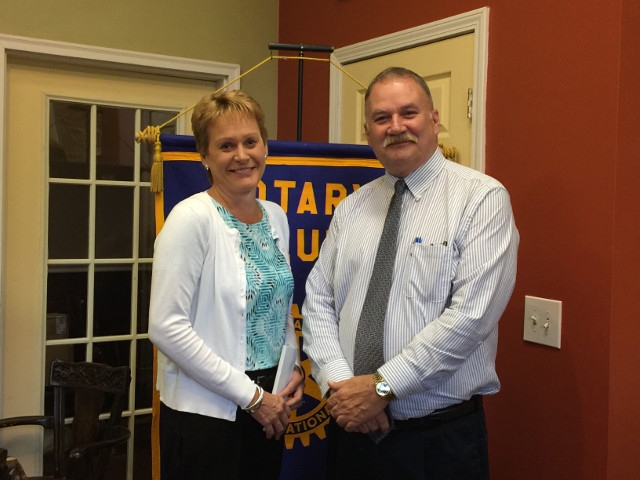 Oswego Sunrise Rotary Welcomes Dianna Nesbitt
