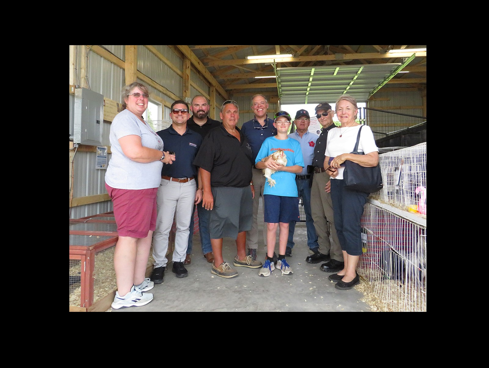 Celebrating Elected Officials Day at the Oswego County Fair