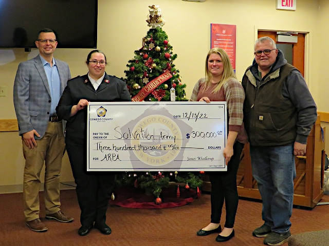 Oswego County Distributes ARPA Funding to Pathway of Hope