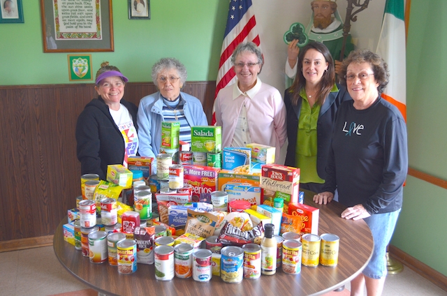 Ladies Ancient Order of Hibernians Donates to Catholic Charities