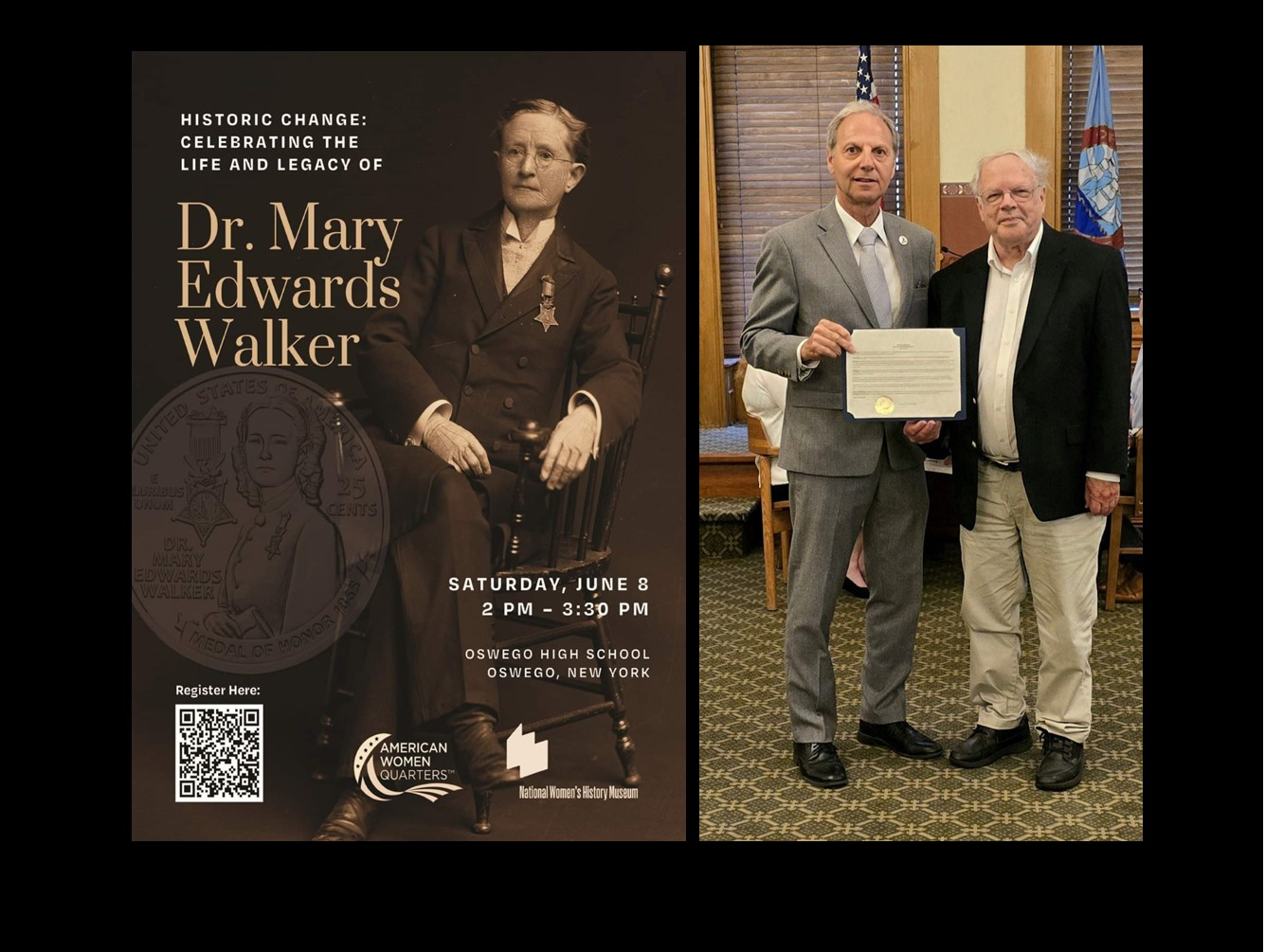 Dr. Mary Edwards Walker Day June 8, 2024