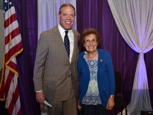 Barclay Welcomes Frances Enwright to Receive Senior Citizen of the Year Award