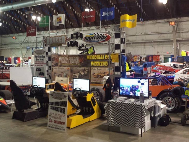 Oswego Speedway and Kartway Prep for Motorsports Expo