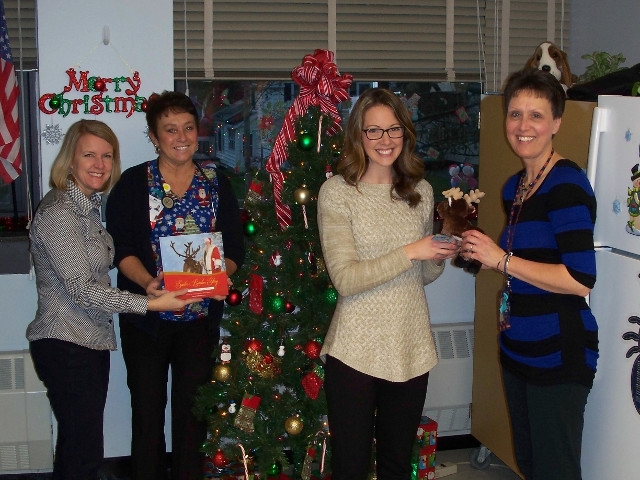 Oswego Bookmobile Spreads Holiday Cheer