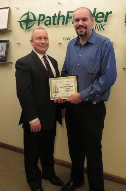 Friends of Oswego Public Library Welcomes Pathfinder Bank
