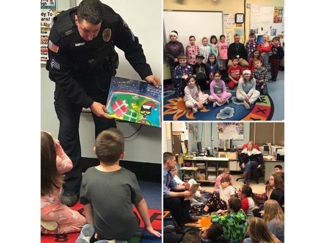 Fitzhugh Park Elementary Students Enjoy 'Cuddle Up And Read'