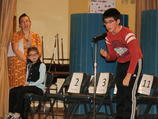 Damkaci Wins Leighton Spelling Bee, Joins Classmates for Regional Finals