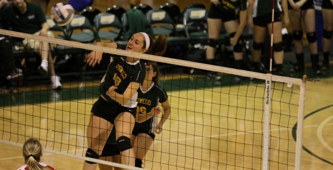 Oswego State volleyball shuts down Utica 