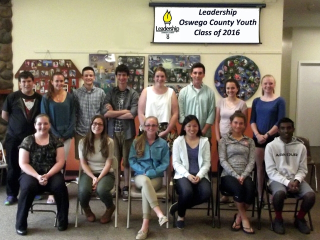 Leadership Oswego County Youth Graduates Class of 2016