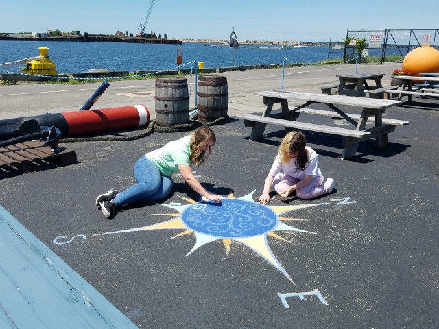 Maritime Museum Offers 'Chalk The Pier' Program July 25th