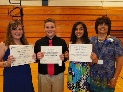 FLS sixth-graders recognized for academic achievements