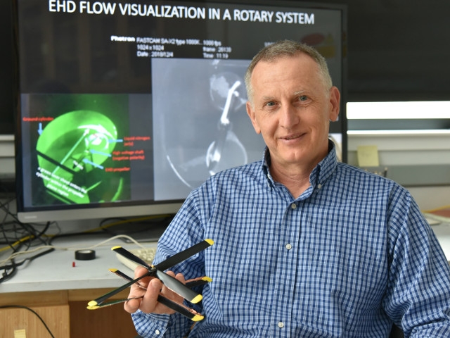 Ion Wind Technology Breakthrough Takes Flight at SUNY Oswego