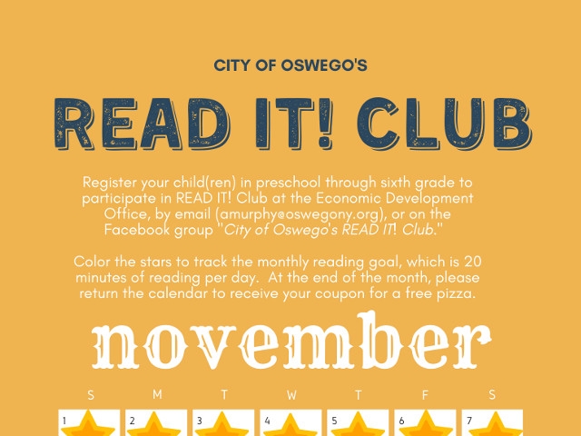 Mayor Barlow Announces Start of New “READ IT! CLUB” Literacy Initiative